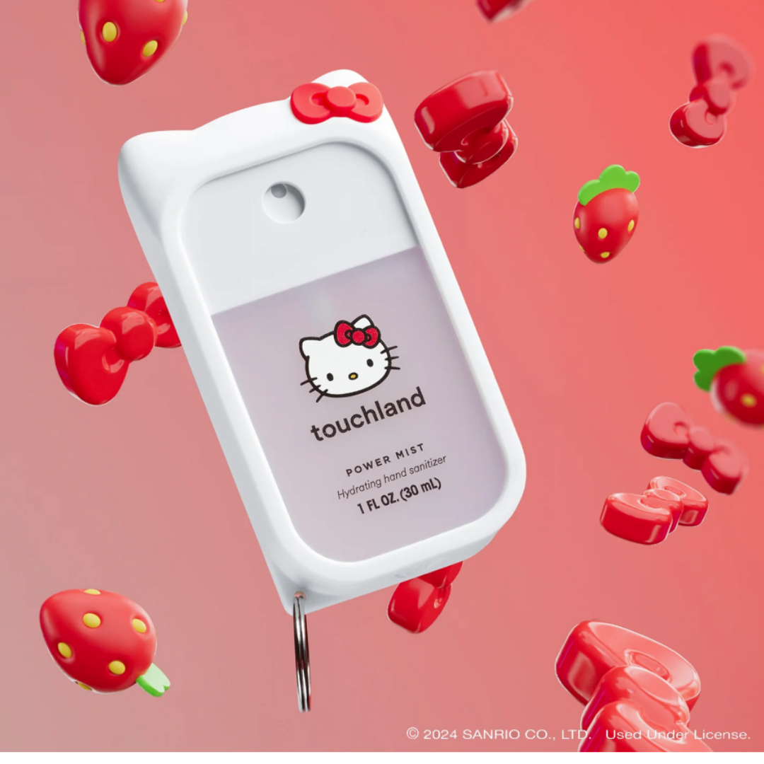 TOUCHLAND POWER MIST& MIST CASE HELLO KITTY BERRY BLISS