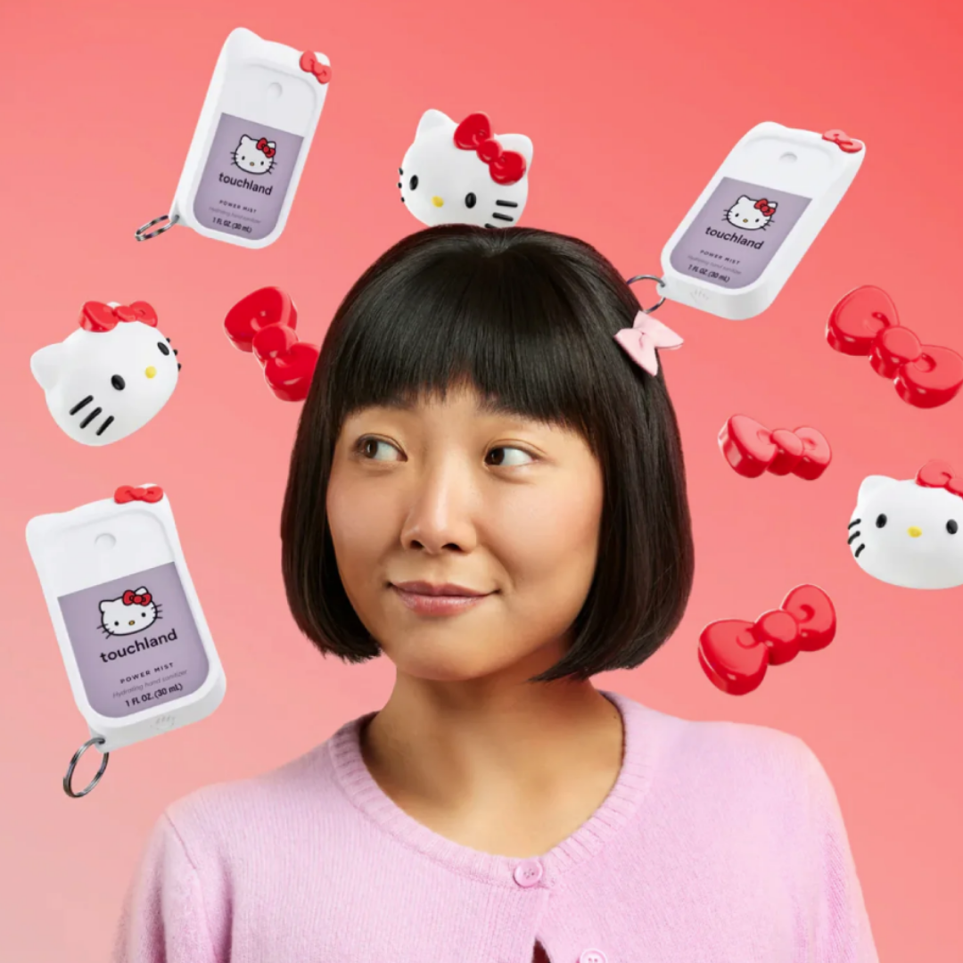 TOUCHLAND POWER MIST& MIST CASE HELLO KITTY BERRY BLISS