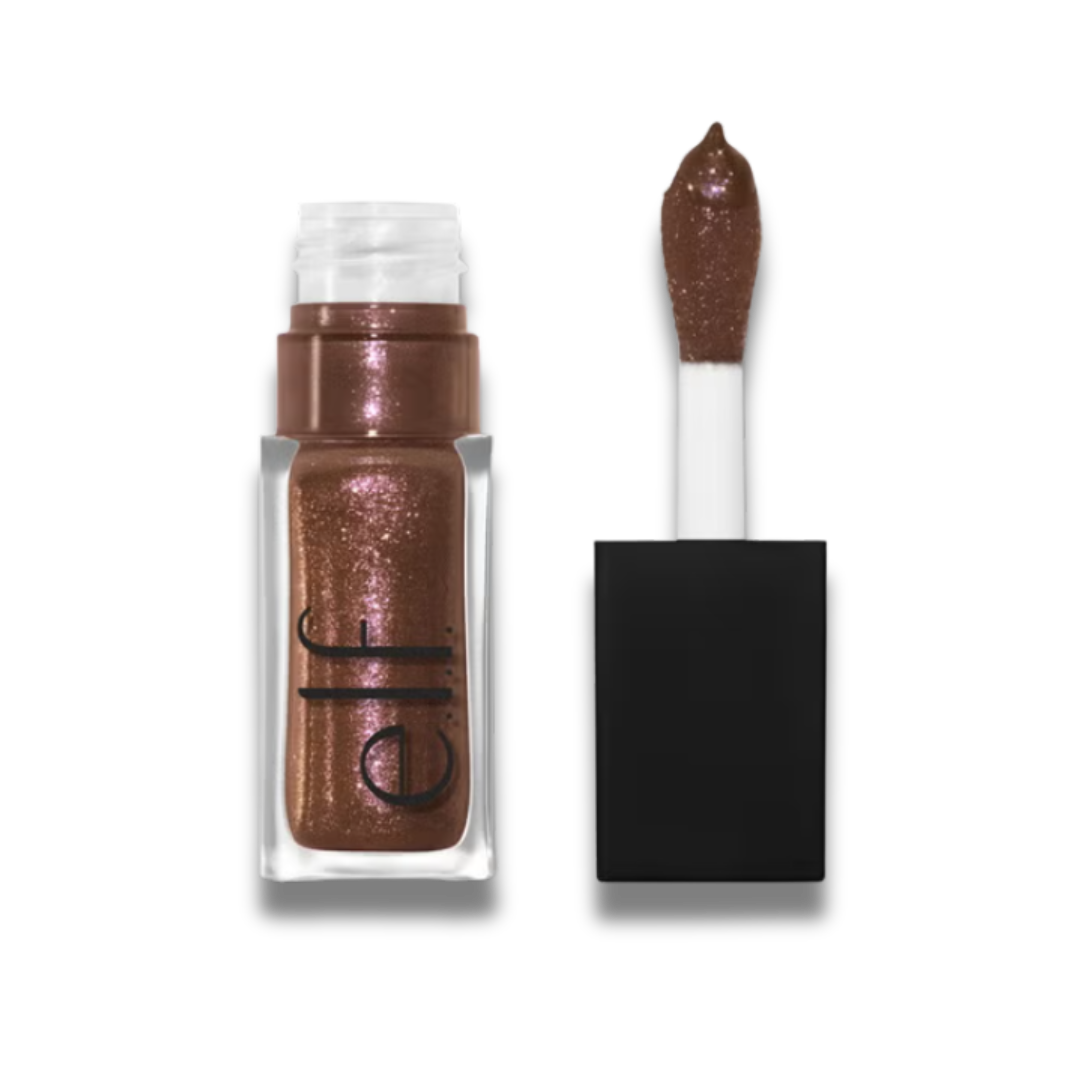 LIP OIL GLOW SHIMMER ELF CHOCOLUX