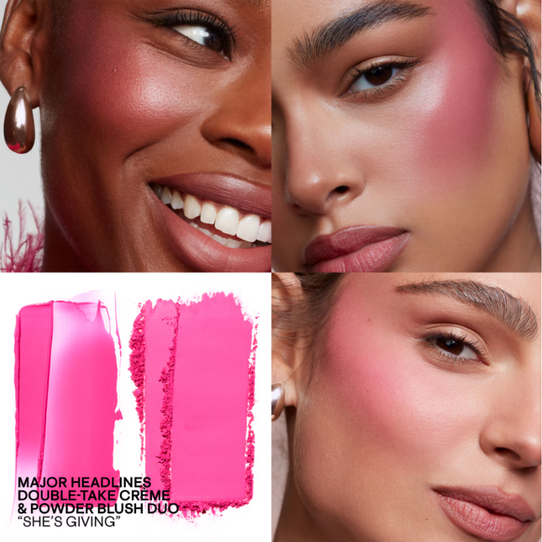 PATRICK TA DOUBLE-TAKE CREME & POWDER BLUSH DUO SHE'S GIVING