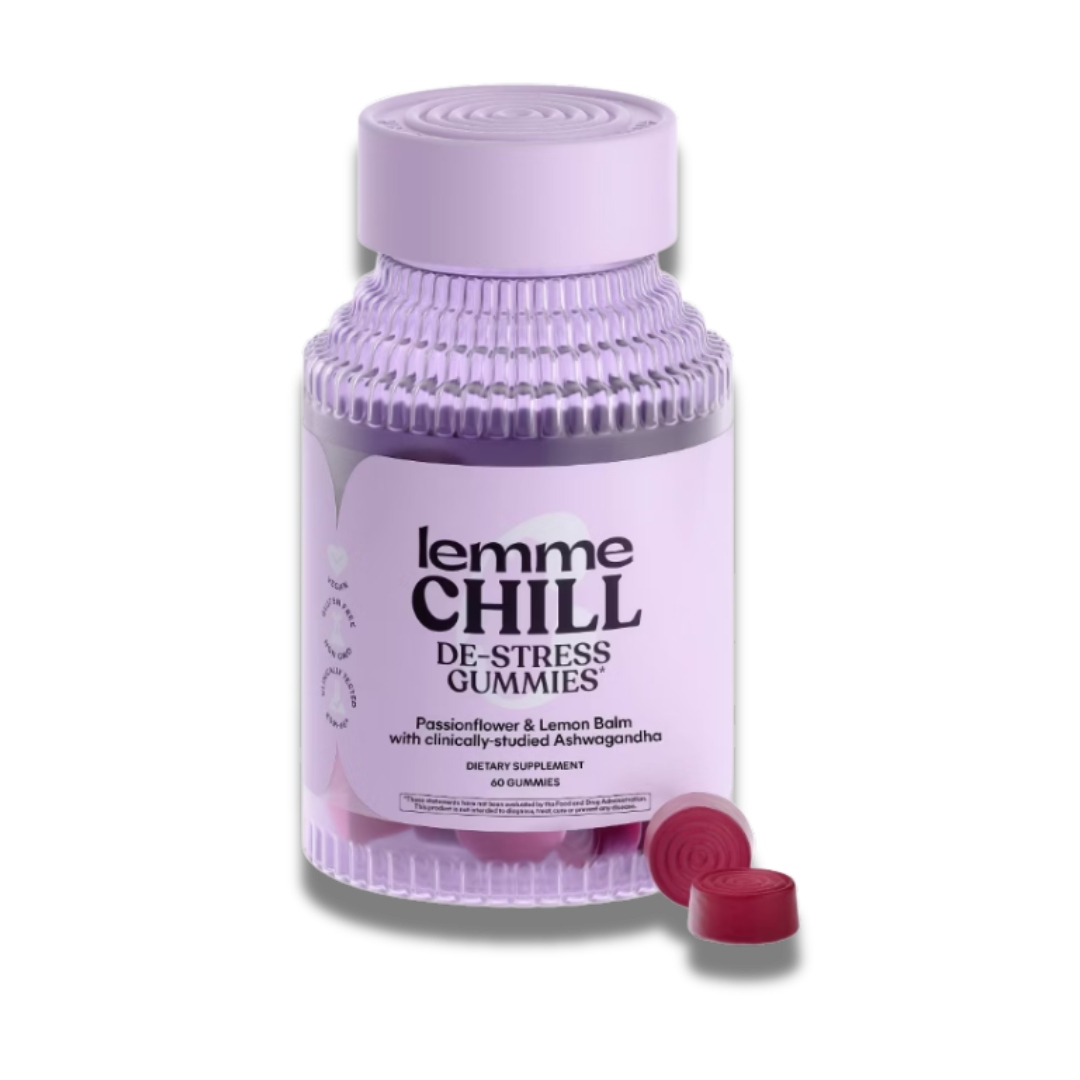 LEMME CHILL DE-STRESS ASHWAGANDHA VEGAN GUMMIES