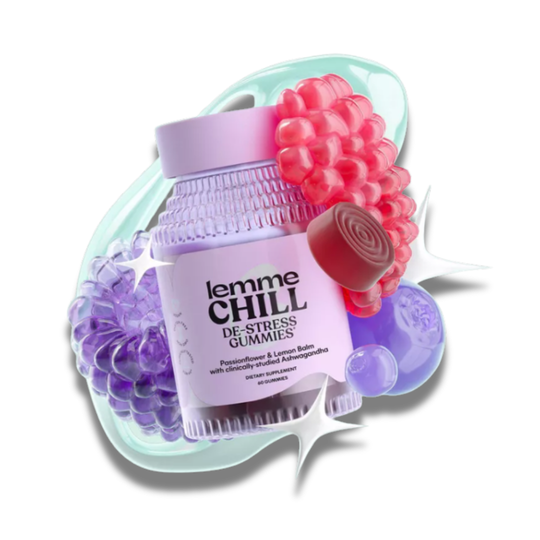 LEMME CHILL DE-STRESS ASHWAGANDHA VEGAN GUMMIES